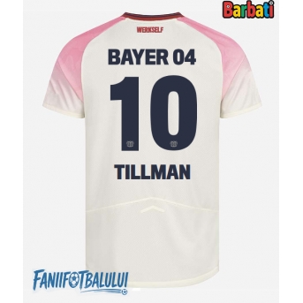 Bayer Leverkusen Malik Tillman #10 Tricou Fotbal Replică 2025-26 Barbati Deplasare